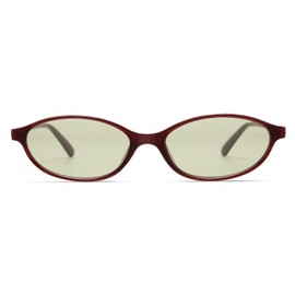 GIGIMOTTE Retro Oval Sunglasses for Women Trendy Small 90s Style Vintage Narrow Cat Eye Frame GM9603