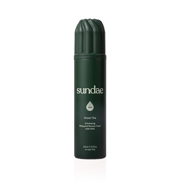 sundae sundae Exfoliating Whipped Shower Foam Green Tea Foaming Body