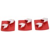 3Pcs Diamond Grinding Shoes Dovetail Concrete Aggreesive Cutting 2 Arrow