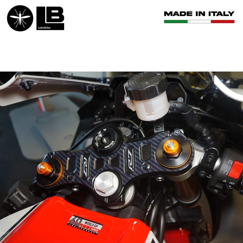 labelbike - 3D Sticker Motorcycle Steering Fork Plate Protection and