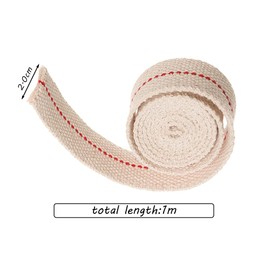 Hazrcvr Docht für Petroleumlampen 3 Rollen Öllampe Docht Kerosoldocht​Lampendocht 2cm Breit Flache Baumwoll Öllampen​Ersatzdocht Baumwolle Öllampendocht für Ölbrenner Petroleumlampe