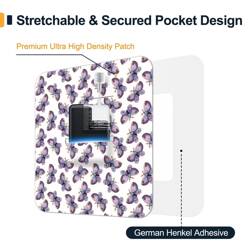 Kuruyo 35Pack Tandem Mobi Adhesive Sleeve Pocket Waterproof & Sweatproof
