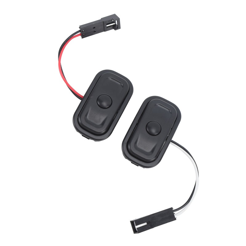 2Pcs Steering Wheel Radio Control Switch Left Right Direct Fit