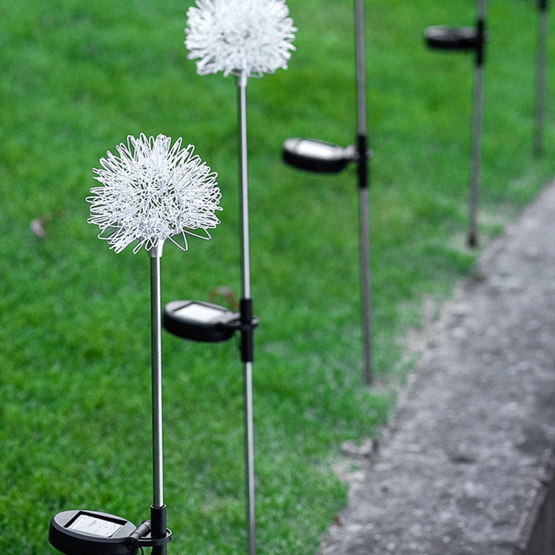 Solar Garden Light Outdoor Dandelion Garden Balcony Decoration Layout Inserted