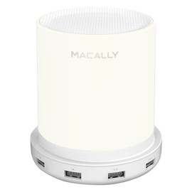 Macally LAMPCHARGE-UK Table Lamp USB Charger with Touch Sensor