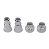 Pool Pump Hose Adapter Set, 2.25 Inch Internal Diameter, PVC