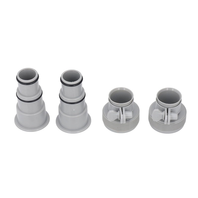 Pool Pump Hose Adapter Set, 2.25 Inch Internal Diameter, PVC