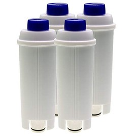 4 x Water Filters Compatible with DeLonghi Autentica ECAM23 Dedica Dinamica Eletta ESAM6720 Maestosa Perfecta PrimaDonna Magnifica S Equivalent to DLSC002 (14465)