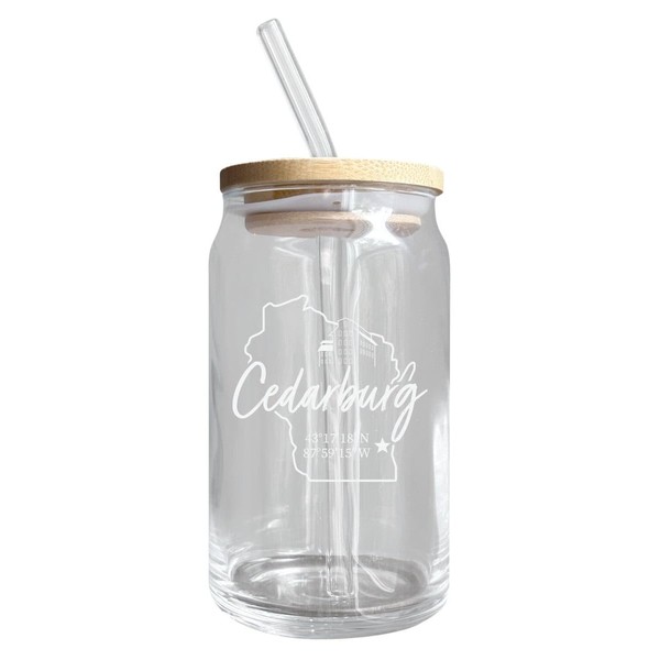 R and R Imports Cedarburg Wisconsin Design Souvenir 12 oz