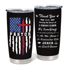 Gtdodcsd Christmas Pastor Appreciation Gifts, Pastor Gifts for Men Tumbler 20oz, Pastor Appreciation Gifts for Men, gifts for pastor appreciation, Christian Gifts For Men 20 OZ