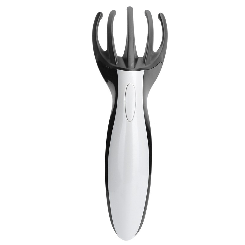 MultiFunctional Electric Head Massager Portable Vibration Scalp Massage Machine Black