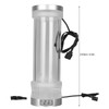 Water Cooling Tank Transparency 210mm Cylinder Temperature Display Reservoir Water