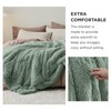 Bedsure Fluffy Sage Green King Size Blanket for Bed, Thick