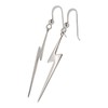 Touch Jewellery 925 Sterling Silver Lightning Flash Drop Earrings