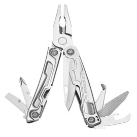 LEATHERMAN Rev, Compact Multi-tool with Package Opener and Screwdrivers, LT832136