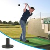 PATIKIL 1.5" Rubber Golf Tees Set of 3 Ball Holder