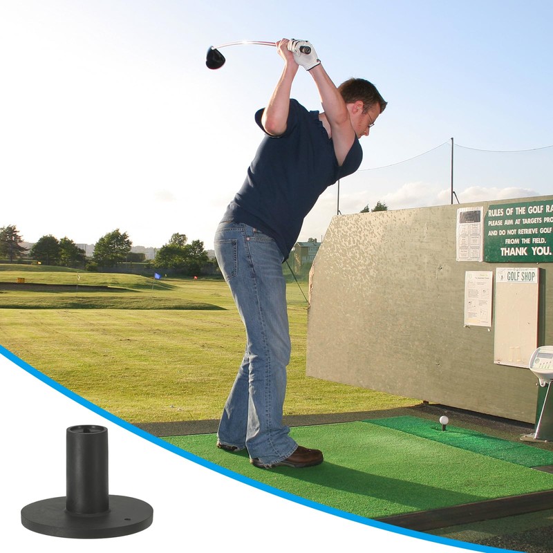 PATIKIL 1.5" Rubber Golf Tees Set of 3 Ball Holder