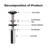 Toilet Tank to Bowl Bolt Kits, 2 Pack Toilet Bolt