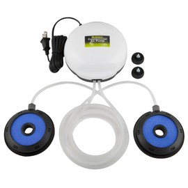 Marine Metal A-3 Commercial Air Bubbles Pump Kit, Aerator for Bait Buckets or Aquarium Tanks (110 Volts)