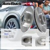 AutoShack Front Brake Rotors | Replacement For 2014-2016 Acura MDX