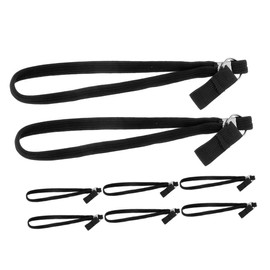 WHAMVOX 8pcs Cane Wrist Strap High Visibility Nylon Lanyard for Walking Canes Replacement Lost Straps for Seniors Lightweight Hiking Accessories