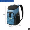 Titan Deep Freeze Backpack Cooler 24 Can Cooler Bag Insulation,