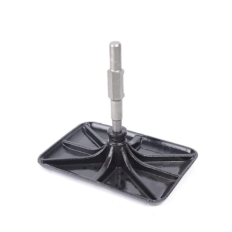 Jack Hammer Compactor Plate Steel Tamper Rammer Plate, Leveling Ground