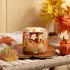 Fall Candle,Autumn Leaves Scented Candle,Large 3 Wicks,Fall Gift Decor,14oz