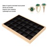 Jewelry Storage Display Trays Multipurpose 24 Grids Jewelry Tray for