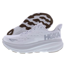 HOKA ONE ONE Clifton 9 Mens Shoes Size 9.5, Color: Nimbus Cloud/White