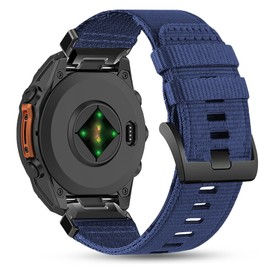 Compatible with Garmin Fenix 8-51mm/Fenix 7X/6X/5X/3/3HR, 26mm Wear-Resistant Nylon Band for Tactix 8-51mm/Tactix 7 Pro/Epix Pro 51mm/Instinct 2X/Enduro 51mm Quick Fit Farbic Strap