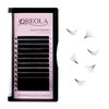 Oreola Self Fanning Eyelashes, 3D-6D Automatic Blooming Simple Fan Eyelashes,