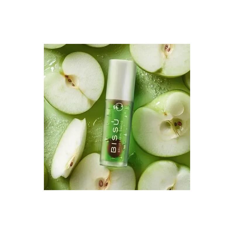 Brillo Labial Mágico Tonos Bissú Color 02 Manzana Verde