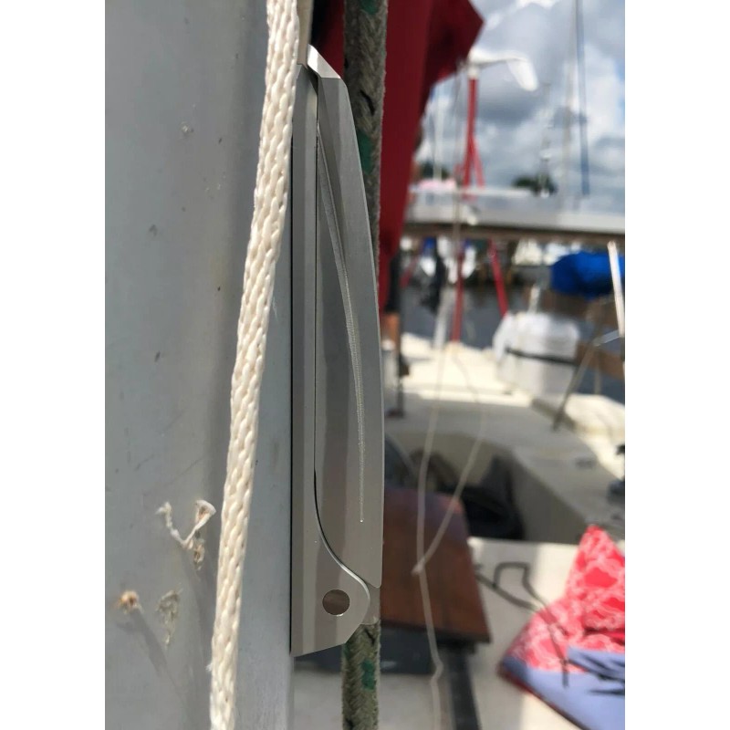 Lunar Marine Aluminum Folding Mast Step Black Anodized Titanium Pin