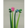 Novelty Animal Gel Pens, 0.5mm Black Ink, Cute Character Designs,