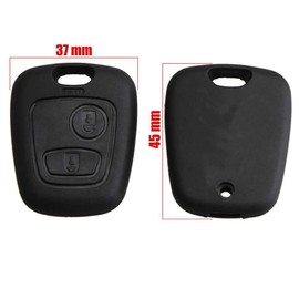 OcioDual Coque Rigide de Remplacement Sans Lame Compatible Citroen C1 Xsara Berlingo Black
