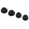 AOWINHIT 4PCS Radiator Tank Mounting Pad Eyelet 572312 Rubber for