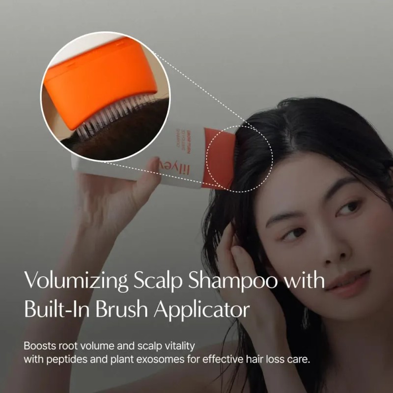 Champú Volumizador 3d Con Cepillo Para Cabello Fino 200 Ml