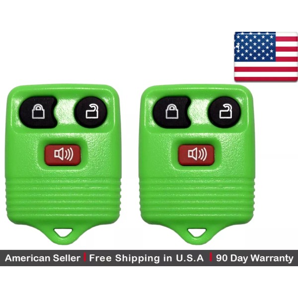 Unbranded 2x New Replacement Keyless Entry Remote Control Key Fob