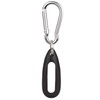 MiPhee Silicone Case for Go-Tcha with Keychain Carabiner, Black