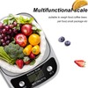 Uten Digital Kitchen Scales, White Letter Scales with Tare Function,