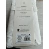 Threshold Performance Flat Sheet Queen White Cotton Sateen,