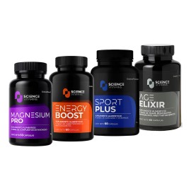 Combo Premium Deportista Energa Rendimiento Y Recuperacion Crcuma Magnesio Resveratrol Nad Glutation L-carnitina Camellia Sinensis Urolitina A...     