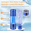 RTNCSAKEE Hydrogen-Water-Generator Hydrogen Rich Water Bottle Generator h2 Electrolysis Water