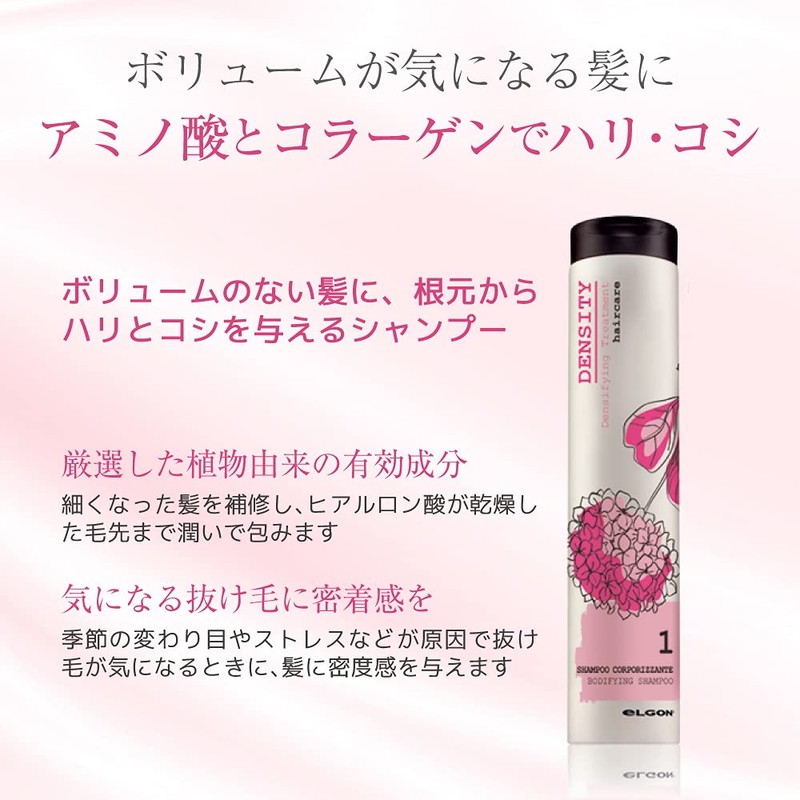 eLGON Denshi Body Fining Shampoo (Harikoshi) Volume Care Salon Exclusive,
