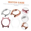 jojofuny 4pcs TPU Watch Protective Covers for Smartwatch Screen Protectors