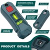 Magnetic Stud Finder with Laser Level,Hands-Free Marking Stud Finder Wall