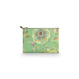 Pip Studio Charly Flat Necessaire Medium Matata Green, Green