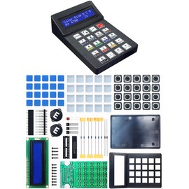 Gikfun 7-Bit LCD1602 Display Desktop Calculator Soldering Project Kit DIY Hobbyist Electronics Kit DIY Calculator Soldering Practice Kit Suitable for Home/Work/Student EK1995