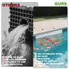 MGDJCK Skimmer Guard Kit Reusable Swimming Pool Skimmer Leaf Shield